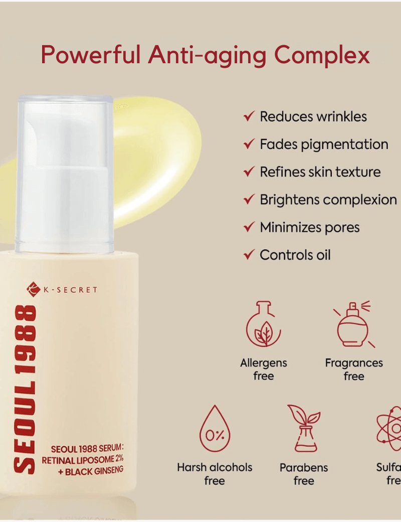 K SECRET SEOUL 1988 SERUM RETINAL LIPOSOME